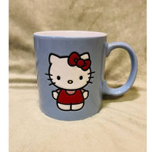 Hello Kitty Double Sided Pose Large 20oz Periwinkle Blue Ceramic Mug- NEW  - £13.45 GBP