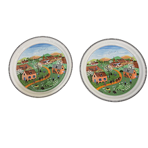 Villeroy &amp; Boch Collector Plate The Four Seasons Set Of Two 9.25&quot; - £36.19 GBP