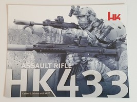 Heckler &amp; Koch HK 443 Leaflet Tri-Fold Military NEW  - £3.52 GBP