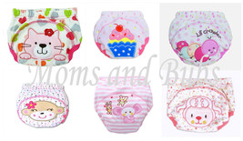 Potty Toilet Training Pants for Girls Size 80 Pack of 6 New - £17.43 GBP