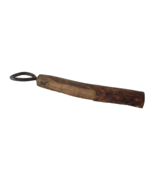 Vintage Wood Handle Bottle Jar Opener Metal Hand Carved Bar Kitchen Tool... - $27.08 CAD