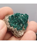 Beautiful Green Dioptase crystal specimen, Green Druzy crystals 65 carats - $1,217.77 MXN