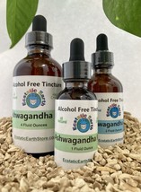 Ashwagandha Tincture - Cold Cured Arctium Lappa Extract Alcohol Free All Natural - £11.86 GBP+