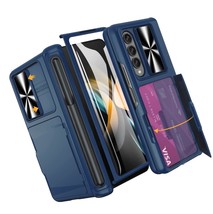 for Galaxy Z Fold 4 Case with Card Holder and S Pen - $146.49