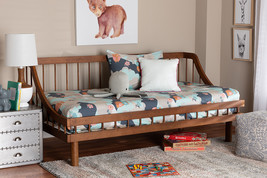Linas Walnut Brown Twin Daybed - $636.00 Linas Walnut Brown Twin Daybed - $636.00