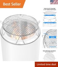 Fire Pit Accessory Kit for Solo Stove Bonfire 19.5'' Fire Pit, Stainless... - $95.61