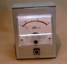 dB (A)  Decibel Meter vintage 35-85 - $32.23