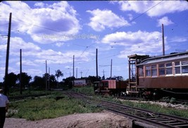 1968 Illinois Railway Museum, Track Switch Union, IL Kodachrome 35mm Slide - £2.71 GBP