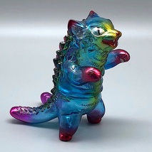 Max Toy Custom Rainbow Negora painted by Mark Nagata image 2