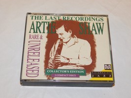 The Last Recordings by Artie Shaw Rare &amp; Unreleased 2 CD&#39;s 1991 Music Masters %# - £12.30 GBP