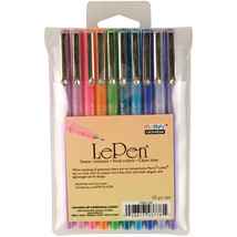 Le Pen Bright Set 10/Pkg-Assorted Colors - £16.84 GBP