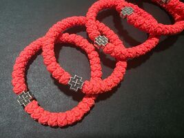 Christian rosary bracelet, handmade 33 knot komboskini, Balkan prayer ro... - $7.49