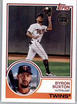 2018 Topps 1983 Topps Baseball 83-77 Byron Buxton  Minnesota Twins - £0.77 GBP