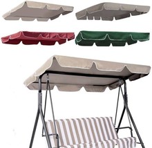 Swing Canopy Replacement, Waterproof Swing Top Cover, Garden Swing, Army... - $35.99