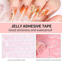 ibcccndc New Wearable Nail Manicure Kit Nail File Jelly Glue Easy To Operate Wea - £8.88 GBP+