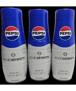(3) Sodastream Pepsi Beverage Mix 14.9 oz Soda Stream Exp 8/26 Lot Of 3 - $366.69 MXN