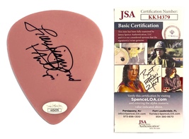 Lou Diamond Phillips Autographed Hand Signed Large Guitar Pick La Bamba Jsa Cert - £67.93 GBP