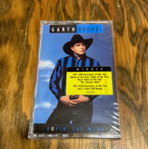 Garth Brooks ropin in the wind cassette tape sealed still in original plastic - £15.68 GBP