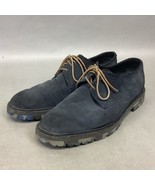 Sergio Rossie Blue Suede Oxford Shoes With Blue Camo Bottoms #4620 - 9 - €25,36 EUR