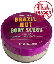 Trader Joe&#39;s Brazil Nut Body Scrub Guarana &amp; Aloe Leaf Extract New Summer 2024 - $16.50