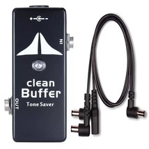 Mosky Clean Buffer + PDC-3 3 Way Power Split Cable Guitar FX Pedal Tone ... - $30.80