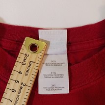 Gildan Activewear University Oklahoma Sooners Men's Red Graphic T-Shirt Size 3XL image 4