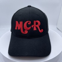 Lids MCR Hat Red logo Black Adjustable Baseball Cap - £6.51 GBP