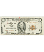 1929 BILL NATIONAL CURRENCY FEDERAL RESERVE BANK OF CHICAGO - €342,01 EUR