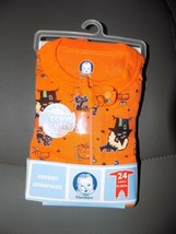 Gerber Halloween House Orange Cotton Unionsuit Size 24 Months NEW - $18.25