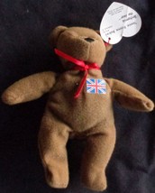 Cute Ty Teenie Beanie Original Stuffed Toy – Britannia – 1993 COLLECTIBL... - £5.51 GBP