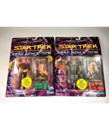 Playmates Star Trek DS9 Action Figures Lot of 2:  Morn &amp; Miles OBrien 1993 - $30.58 CAD