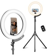 Sensyne 12&quot; Ring Light With 62&quot; Tripod Stand: Cellphones Can Be Used For... - £36.01 GBP