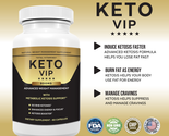 Keto VIP Pills Keto Supplement For Advanced Weight Loss Diet Ketosis Fas... - $27.98