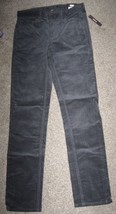 NWT Men&#39;s Michael Kors Corduroy Pants Parker Slim Fit gray  S 28 x 32 MSRP 130$ - £53.59 GBP