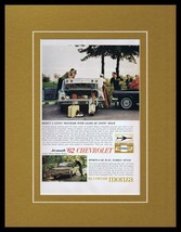 1962 Chevrolet Corvair Monza 11x14 Framed ORIGINAL Vintage Advertisement - £34.90 GBP