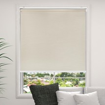 Red grapes beige roller window shade 100% blackout 36&quot;x72” beige ~NEW~ - $671.03 MXN