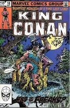 King Conan Comic Book #18 Marvel Comics 1983 Very Fine+ New Unread - $3.99