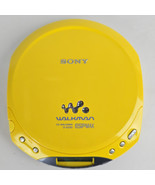 Yellow Sony D-E220 Walkman Portable Compact Disc Player ESP Max - No Hea... - £75.74 GBP