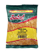 Sadaf Yellow Split Peas - Toor Dal 16 oz. - $236.53 MXN