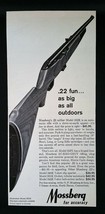 Vintage 1963 O.F. Mossberg &amp; Sons Model 352K Rifle Ad - £4.72 GBP