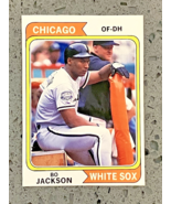 Bo Jackson 1992 BB Card Price Guide Monthly #8  - 1974 Topps Style NM-MT - $141.94 MXN