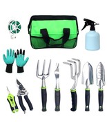 Garden Tool Set, 9 Piece Heavy Duty Gardening Tool Set, with Non-Slip Gr... - $4,540.92 MXN