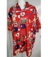 MLB Sports St Louis Cardinals World Series Champs All Over Button Up Shi... - £19.61 GBP