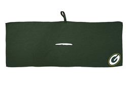 Green Bay Packers NFL Logo Team Golf Microfiber Towel 16 x 40 Green - £14.90 GBP