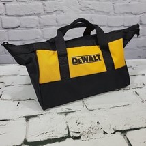 DeWalt Heavy Duty Ballistic Contractor Tool Bag Yellow Black Nylon Zippered  - $24.74