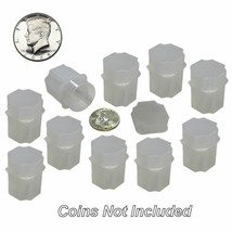 Half Dollar Square Coin Tubes by Guardhouse, 30.6mm, 10 pack - £8.74 GBP