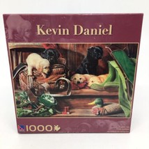 Kevin Daniel &quot;Pupped Out&quot; 1000 Pc New &amp; Sealed Jigsaw Puzzle 28.75&quot; x 19... - £9.34 GBP