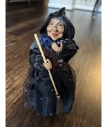 Vintage Studio 33 Witch Frilly Skirt Cone Figure 8” Halloween Spooky Season - €11,12 EUR