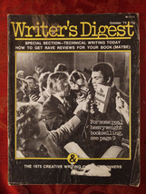 WRITERs DIGEST magazine October 1975 Bookselling Technical Writing  - £11.58 GBP