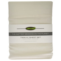 Classic Bamboo Bed Sheet Set - Ivory-Twin XL by Cariloha for Unisex - 4 ... - $110.22